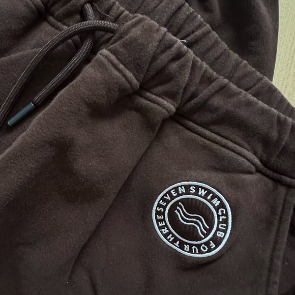 Dark Brown Joggers for Women - Picture 4 of 4